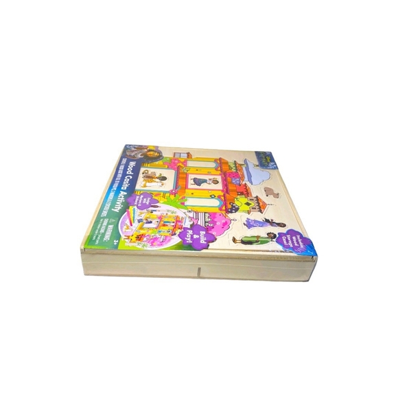 Disney Encanto Wood Casita Activity Decorating Set - Picture 4 of 6